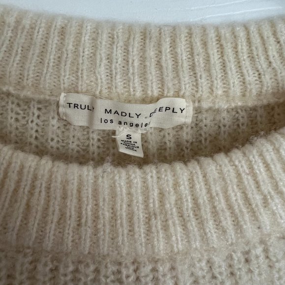 Truly Madly Deeply Caroline Stripe Sweater Urban Outfitters Small - Picture 3 of 5